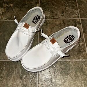 Hey Dude Women’s Classic White Sneakers